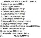 sahur paketi kahvaltı seti 13 parça thumbnail 2