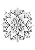 Çocuklar İçin 3D Mandala Kitabı (40 Seçilmiş 3D Mandala) thumbnail 3