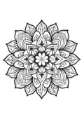 Çocuklar İçin 3D Mandala Kitabı (40 Seçilmiş 3D Mandala) thumbnail 4