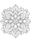 Çocuklar İçin 3D Mandala Kitabı (40 Seçilmiş 3D Mandala) thumbnail 2
