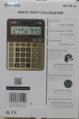 Casio DS-1B-GD Masaüstü Hesap Makinası thumbnail 3