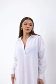 5857 ELBİSE-BEYAZ thumbnail 2