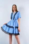 Danteli Elbise - Mavi-Beyaz thumbnail 2
