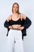 Dubayi Pantolon - Ekru thumbnail 2