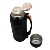 Shotay Durable Çelik Termos Matara 1500Ml Siyah thumbnail 3