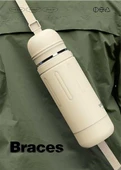 Shotay Durable Çelik Termos Matara 1500Ml Siyah thumbnail 5