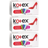 Kotex Tampon Normal 48 Li Set (3PK*16) thumbnail 1