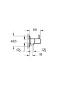 Vitra A4521436 Origin Ara Musluk Mat Siyah thumbnail 2