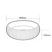 LENA TEZGAHÜSTÜ LAVABO (ALTIN) E-4161A thumbnail 2