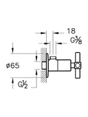 VitrA Juno A4155123 Ara Musluk Altın thumbnail 2
