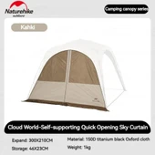 Naturehike Cloud Boundar Quick Opening Kanopi  Kapı Perdesi thumbnail 4