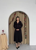 Meta Düğme Detaylı Elbise thumbnail 4