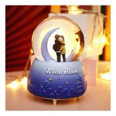 White Moon Kar Küresi Orta Boy thumbnail 2