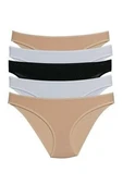 Pierre Cardin Kadın Pamuklu Basic Brief  5li Külot thumbnail 2