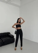 Yüksek Bel Pensli̇ Pantolon thumbnail 1