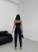 Yüksek Bel Pensli̇ Pantolon thumbnail 2