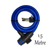 Bisiklet Kilit 150 cm Motosiklet Halat Zincir Çelik Kilit Çap 12 mm Ø  Hırsız Önleme Güvenlik 1 Adet thumbnail 3