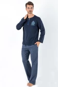DoReMi Prussian Blue Erkek Pijama Takımı thumbnail 2
