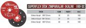 MERCURE 180*22,23 SİLİKON KARPİT DİSK P16 thumbnail 2