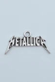 Metallica Gümüş Kaplama Kolye Ucu thumbnail 1