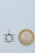 Minimal Pentagram Gümüş Kaplama Kolye Ucu thumbnail 3