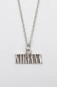 Nirvana Gümüş Kaplama Düz Zincir Kolye thumbnail 1