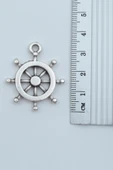 Dümen Gümüş Kaplama Örme Zincir Kolye thumbnail 3