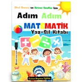 Adım Adım Matematik YAZ-SİL Kitabı thumbnail 1