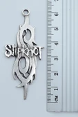 Slipknot Gümüş Kaplama Kolye Ucu thumbnail 2