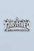 Thrasher Magazine Gümüş Kaplama Kolye Ucu thumbnail 1