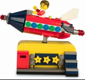LEGO 40335 Space Rocket Ride thumbnail 2