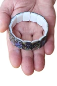 Abalone Shell Süper Renkli Sedef Bileklik 545-3 thumbnail 4