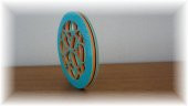 3D Renkli Çiçek Mandala Plastik Aparat thumbnail 8