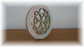 3D Renkli Çiçek Mandala Plastik Aparat thumbnail 11