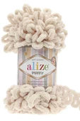Alize  ALİZE PUFFY 100 GR TEKLİ 599 FİL DİŞİ thumbnail 1