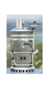 Krom Ayrılabilir Odunlu Semaver 4 Lt thumbnail 2