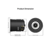 Arylic CK30C 3" 60W Coaxial HD In-ceiling Speaker thumbnail 4