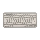 Logitech K380s Pebble Keys 2 Çoklu Cihaz Özellikli Bluetooth İngilizce Q Klavye thumbnail 1