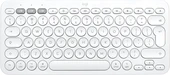 Logitech K380s Pebble Keys 2 Çoklu Cihaz Özellikli Bluetooth İngilizce Q Klavye thumbnail 1