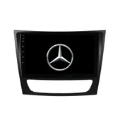 Mercedes E E Class W211 Araç Multimedya Android Ekran Carplay Double Teyp 2+32 9" 02-09 Black BLUEWAY thumbnail 1