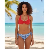 Desenli İpli Bayan Alt Bikini 8253 thumbnail 1
