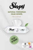 Yenidoğan 90' lı Islak Mendil 13 AL 12 Öde Hediyeli thumbnail 1