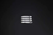 OMSA VW T5 Multivan Krom Deco Kapı Kolu 4 Kapı 1 Delik 2010-2015 Arası thumbnail 1