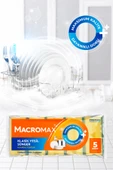 Macromax Klasik Yeşil Oluklu Sünger 5'li thumbnail 3