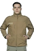 Single Sword Su ve Rüzgar Geçirmez Tactical Softshell Mont thumbnail 7