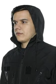 Single Sword Su ve Rüzgar Geçirmez Tactical Softshell Mont thumbnail 4
