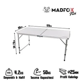 Madfox Field Katlanır Kamp Masası thumbnail 8