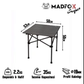 Madfox Surface Küçük Boy Katlanır Kamp Masası thumbnail 6