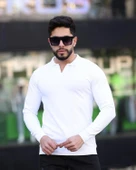 Gewer Polo Yaka Uzun Kol Erkek Örme Triko-7152 thumbnail 1