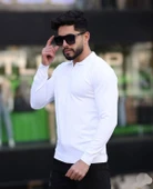 Gewer Polo Yaka Uzun Kol Erkek Örme Triko-7152 thumbnail 2